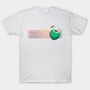 Coconut Cocktail Summer Beach T-Shirt